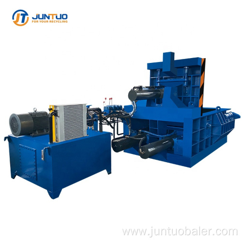 JUNTUO waste car compactor /car metal balling press